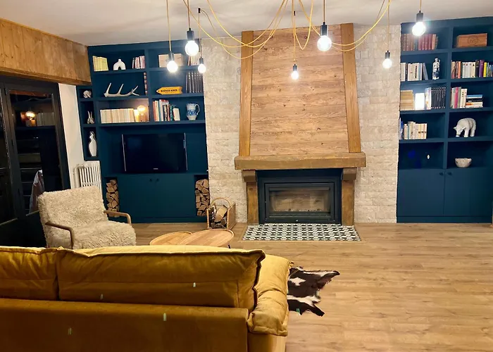 105 M2 Ensoleille Renove Au Pied Des Pistes Apartmán Megève