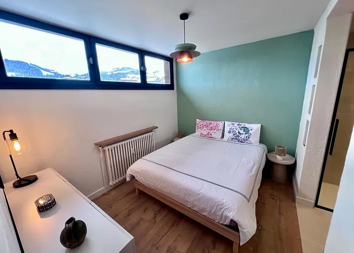 105 M2 Ensoleille Renove Au Pied Des Pistes Apartmán Megève